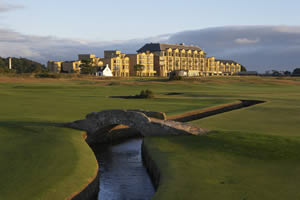 The luxy old course hotel in St Andrews  Scotland