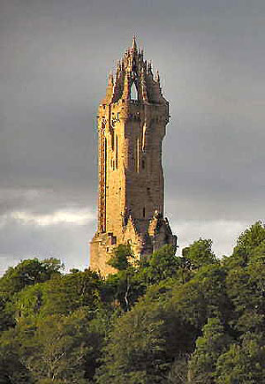 william wallace monument. The Wallace Monument and